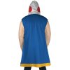 Toad SMB AOP Hooded Cloak Coat BACK Mockup - Anime Gifts Store