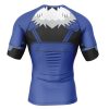 Tobirama Senju Naruto Rashguards Short Sleeve BACK Mockup - Anime Gifts Store