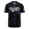 Tokyo Prefectural Gojo Jujutsu Kaisen AOP Baseball Jersey AOP Baseball Jersey FRONT Mockup - Anime Gifts Store