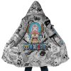 Tony Chopper Manga Panels One Piece AOP Hooded Cloak Coat MAIN Mockup - Anime Gifts Store