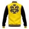 Trafalgar Law Pattern OP Varsity Jacket BACK - Anime Gifts Store