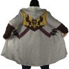 Trevor Belmont Castlevania AOP Hooded Cloak Coat NO HOOD Mockup - Anime Gifts Store