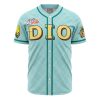 Trippy Auratic Dio Jojos Bizarre Adventure AOP Baseball Jersey FRONT Mockup - Anime Gifts Store