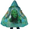 Trippy Auratic Dio Jojos Bizarre Adventure AOP Hooded Cloak Coat MAIN Mockup - Anime Gifts Store