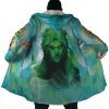 Trippy Auratic Dio Jojos Bizarre Adventure AOP Hooded Cloak Coat NO HOOD Mockup - Anime Gifts Store