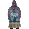 Trippy Castle in the Sky SG AOP Hooded Cloak Coat BACK Mockup - Anime Gifts Store