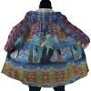 Trippy Castle in the Sky SG AOP Hooded Cloak Coat NO HOOD Mockup - Anime Gifts Store