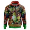 Trippy Charizard Pokemon AOP Hoodie 3D FRONT Mockup - Anime Gifts Store