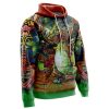 Trippy Charizard Pokemon AOP Hoodie 3D RIGHT Mockup - Anime Gifts Store