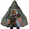 Trippy Cloud Strife Final Fantasy 7 AOP Hooded Cloak Coat MAIN Mockup - Anime Gifts Store