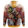 Trippy Dio Jojos Bizarre Adventure AOP Hoodie 3D BACK Mockup - Anime Gifts Store