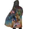 Trippy Enrico Pucci C Moon JBA AOP Hooded Cloak Coat SIDE Mockup - Anime Gifts Store