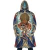 Trippy Eren Yeager Attack on Titan AOP Hooded Cloak Coat BACK Mockup - Anime Gifts Store