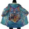 Trippy Golden Wind Squad JBA AOP Hooded Cloak Coat NO HOOD Mockup - Anime Gifts Store