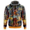 Trippy Grave of the Fireflies Studio Ghibli AOP Hoodie 3D FRONT Mockup - Anime Gifts Store