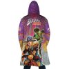 Trippy Gyro Zeppeli Ball Breaker JBA AOP Hooded Cloak Coat BACK Mockup - Anime Gifts Store