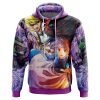 Trippy Howls Moving Castle Studio Ghibli AOP Hoodie 3D FRONT Mockup - Anime Gifts Store