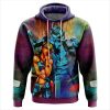 Trippy Jolyne Cujoh Stone Ocean Jojos Bizarre Adventure AOP Hoodie 3D FRONT Mockup - Anime Gifts Store