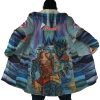 Trippy Jotaro Kujo Star Platinum JBA AOP Hooded Cloak Coat NO HOOD Mockup - Anime Gifts Store