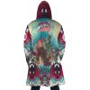 Trippy Kakyoin Hierophant Green JBA AOP Hooded Cloak Coat BACK Mockup - Anime Gifts Store