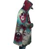 Trippy Kakyoin Hierophant Green JBA AOP Hooded Cloak Coat RIGHT Mockup - Anime Gifts Store