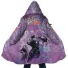 Trippy Lucid Stardust Crusaders JBA AOP Hooded Cloak Coat MAIN Mockup - Anime Gifts Store