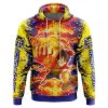 Trippy Luffy One Piece AOP Hoodie 3D FRONT Mockup - Anime Gifts Store