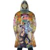 Trippy Melone Babyhead JBA AOP Hooded Cloak Coat BACK Mockup - Anime Gifts Store