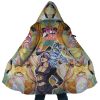 Trippy Melone Babyhead JBA AOP Hooded Cloak Coat MAIN Mockup - Anime Gifts Store