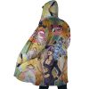 Trippy Melone Babyhead JBA AOP Hooded Cloak Coat SIDE Mockup - Anime Gifts Store