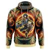 Trippy Mikasa Ackerman Attack on Titan AOP Hoodie 3D FRONT Mockup 1 - Anime Gifts Store