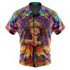 Trippy Naruto Short Sleeve Hawaiian Shirt FRONT Mockup - Anime Gifts Store