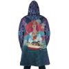 Trippy Ponyo SG AOP Hooded Cloak Coat BACK Mockup - Anime Gifts Store