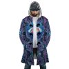 Trippy Ponyo SG AOP Hooded Cloak Coat FRONT Mockup - Anime Gifts Store