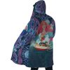 Trippy Ponyo SG AOP Hooded Cloak Coat SIDE Mockup - Anime Gifts Store