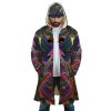 Trippy Power Minecraft AOP Hooded Cloak Coat FRONT Mockup - Anime Gifts Store