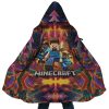 Trippy Power Minecraft AOP Hooded Cloak Coat MAIN Mockup - Anime Gifts Store