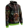 Trippy Princess Mononoke Studio Ghibli AOP Hoodie 3D RIGHT Mockup - Anime Gifts Store