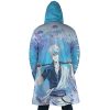 Trippy Sakata Gintoki AOP Hooded Cloak Coat BACK Mockup - Anime Gifts Store