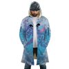 Trippy Sakata Gintoki AOP Hooded Cloak Coat FRONT Mockup - Anime Gifts Store