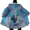 Trippy Sakata Gintoki AOP Hooded Cloak Coat NO HOOD Mockup - Anime Gifts Store