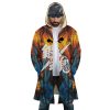 Trippy Shinsuke vs Gintoki Gintama AOP Hooded Cloak Coat FRONT Mockup - Anime Gifts Store