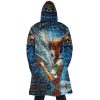 Trippy Spirited Away SG AOP Hooded Cloak Coat BACK Mockup - Anime Gifts Store