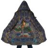 Trippy Squall Final Fantasy 8 AOP Hooded Cloak Coat MAIN Mockup - Anime Gifts Store