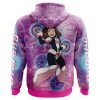 Trippy Uraraka Ochako My Hero Academia AOP Hoodie 3D BACK Mockup - Anime Gifts Store