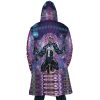 Trippy Venom Marvel AOP Hooded Cloak Coat BACK Mockup - Anime Gifts Store