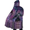 Trippy Venom Marvel AOP Hooded Cloak Coat SIDE Mockup - Anime Gifts Store