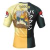 Typhlosion Attack P Rashguards Short Sleeve BACK Mockup - Anime Gifts Store