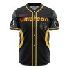 Umbreon Pokemon AOP Baseball Jersey AOP Baseball Jersey FRONT Mockup - Anime Gifts Store