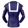 Uniform Compression Shirt Rash Guard back - Anime Gifts Store